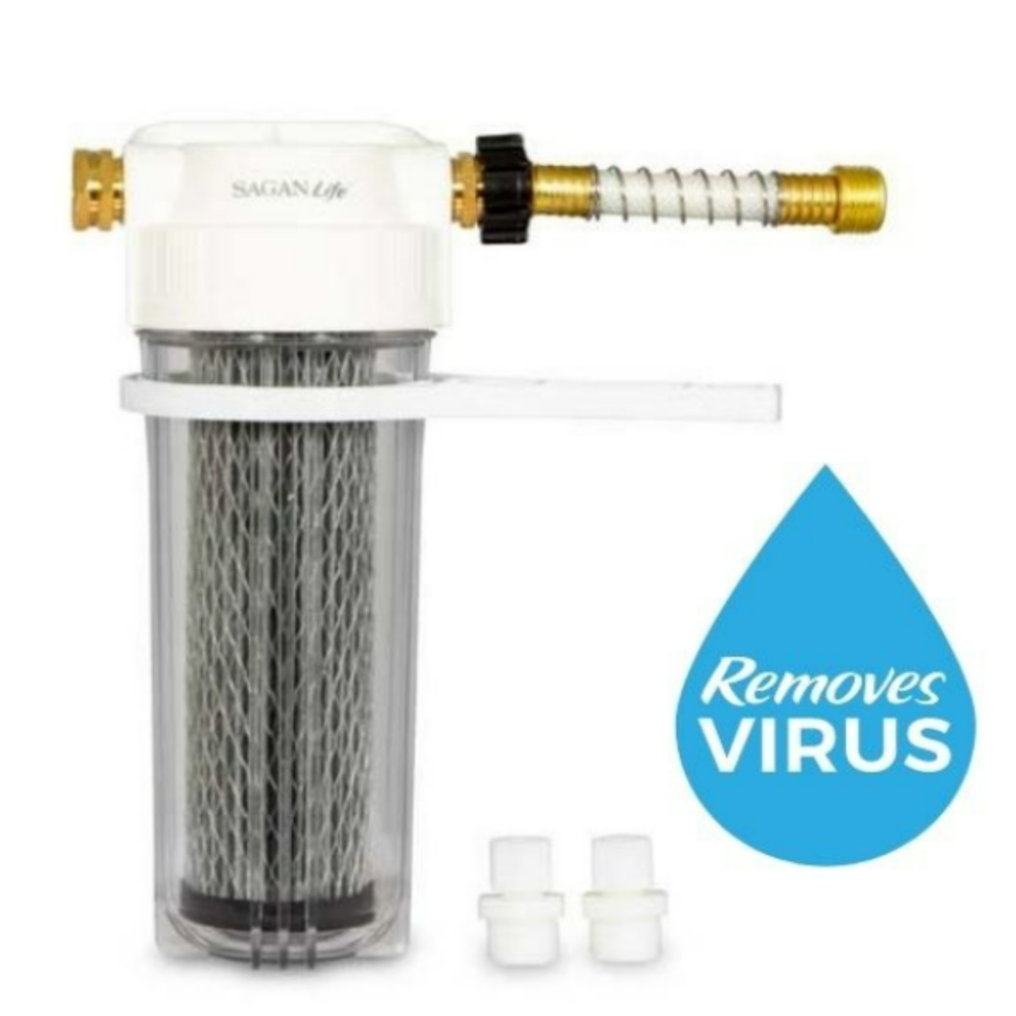 Sagan RV Water Filter Kit / Undersink Water Filter Kit for RVs, Campers, motor homes and recreational vehicles.