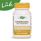 Nature's Way Activated Charcoal 100 capsules 560mg per serving
