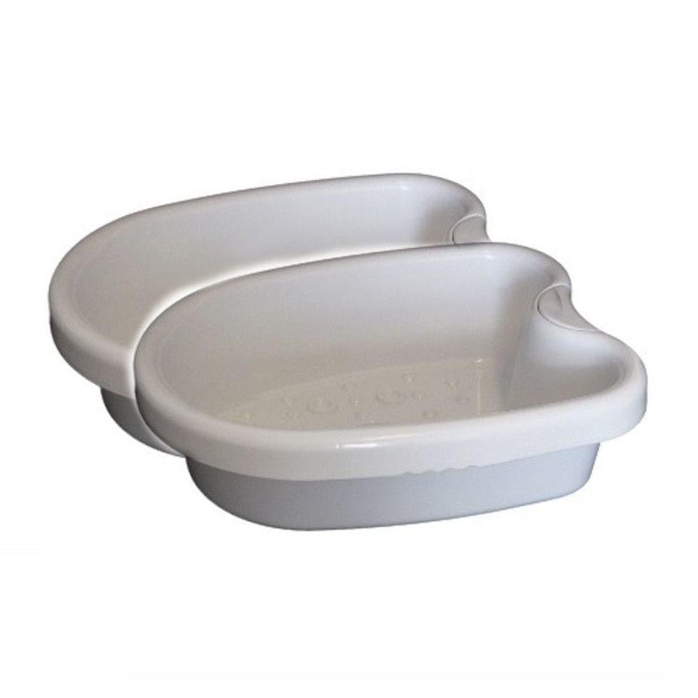 Two ABS Plastic Tubs for Ionic Detox