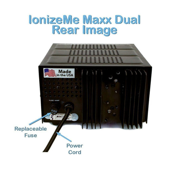 IonizeMe Maxx Dual Ionic Detox Foot Bath System (rear)