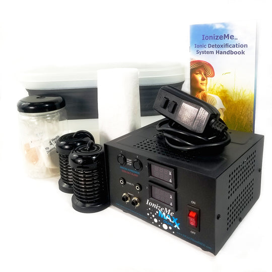 IonizeMe Maxx Dual Ionic Detox Foot Bath System (starter package)