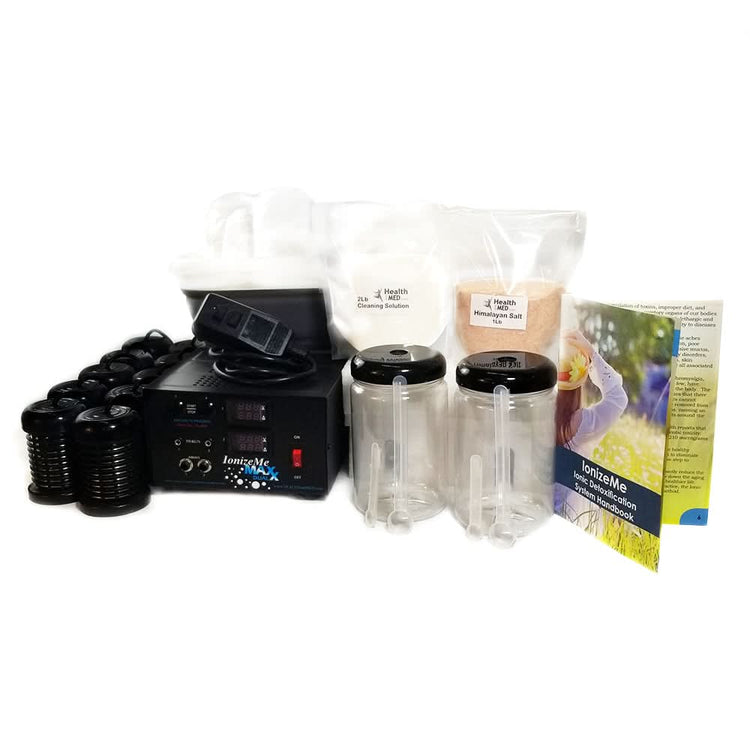 IonizeMe Maxx Dual Ionic Detox Foot Bath System (Ultimate Package)