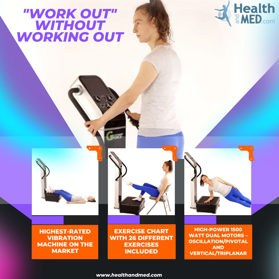 Gforce Pro whole body vibration machine features