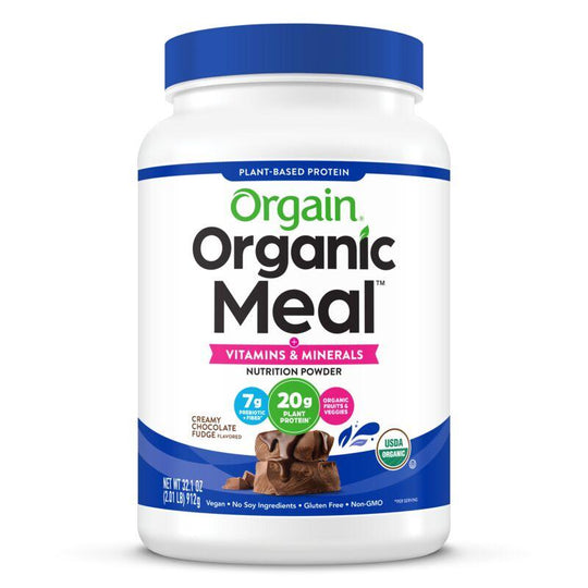 Orgain Organic Meal Chocolate front