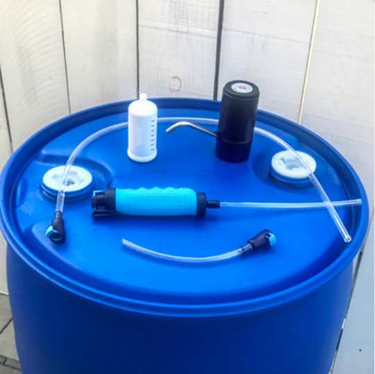 Sagan Aqua Drum Water Filtration System Complete Kit.