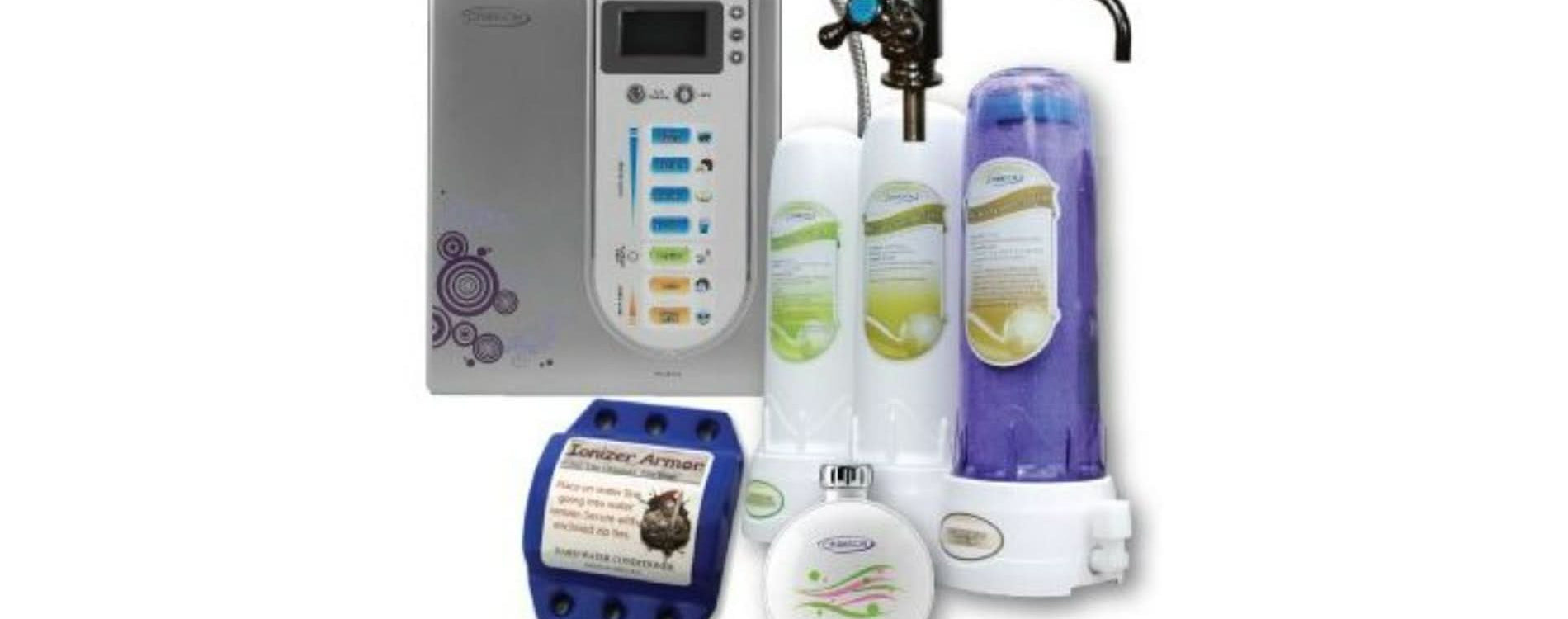 Chanson Violet Coubter Top Water Ionizer. Master Package ( Miracle Counter, Top Water Ionizer Pre-Filter Armor, G2 Shower Filter